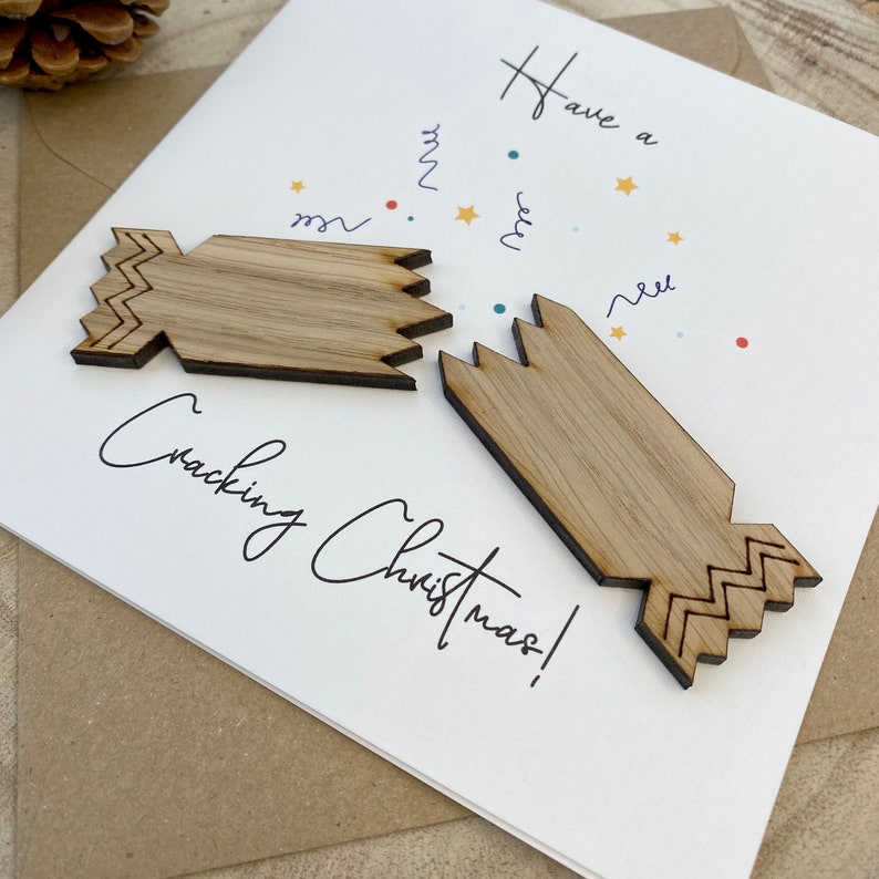 Cracker Christmas Card Holiday Card Christmas Card