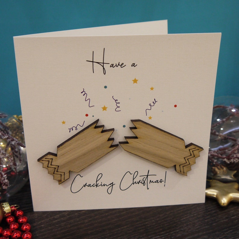 Cracker Christmas Card Holiday Card Christmas Card