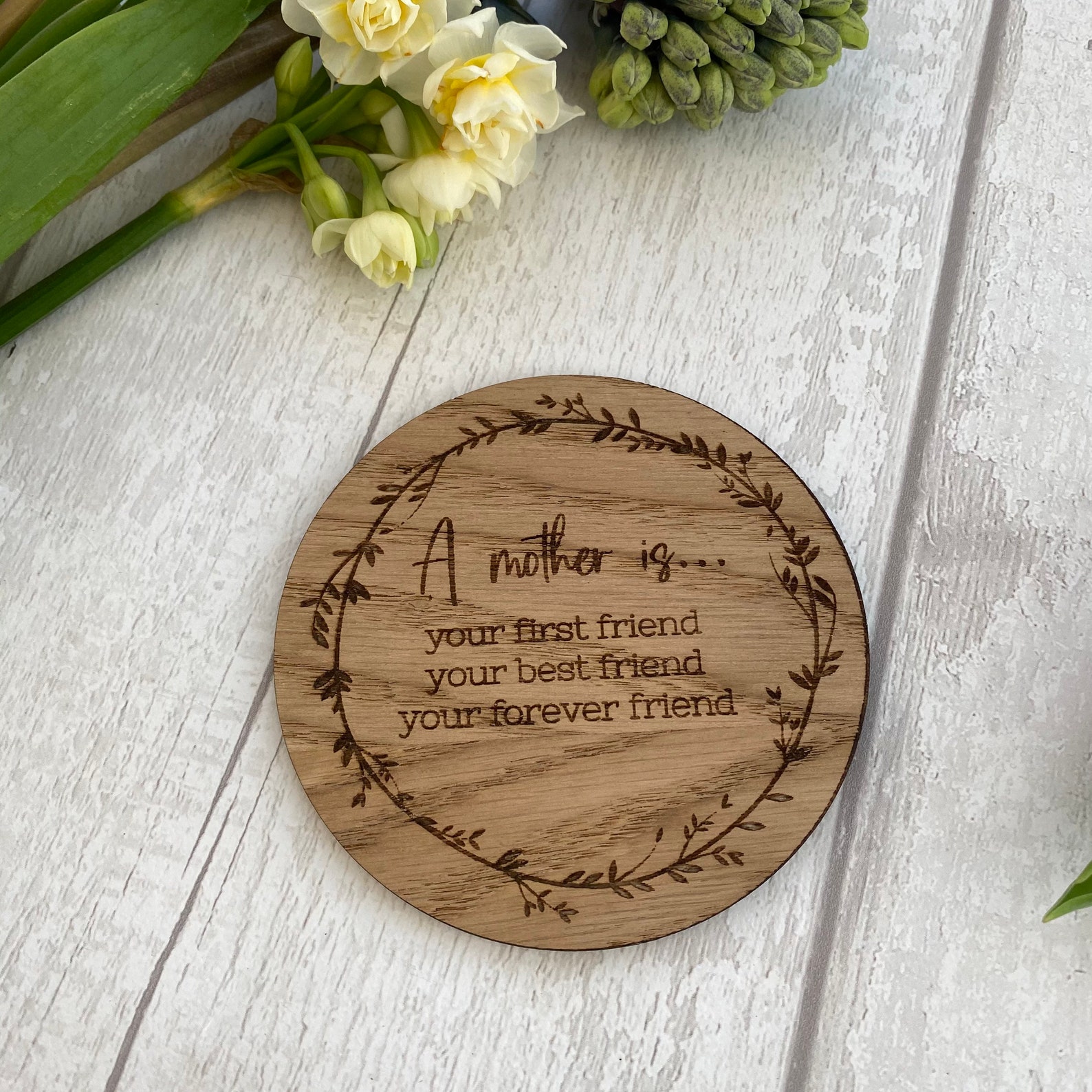 Mothers Day Coaster A Mum is... Coaster Mothers Day Gift Etsy