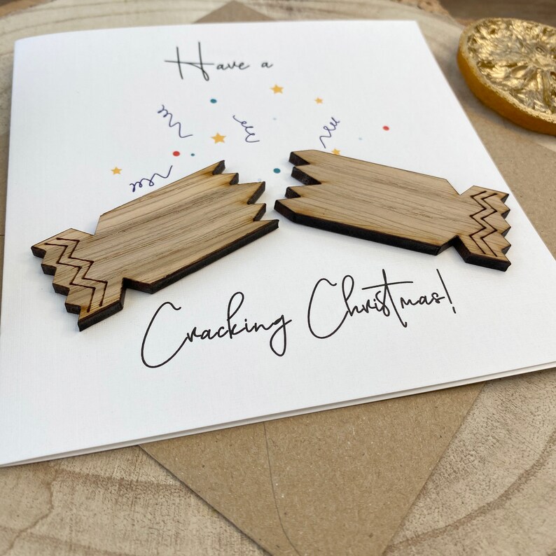Cracker Christmas Card Holiday Card Christmas Card