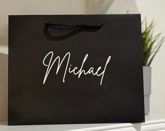 Bolsa de regalo personalizada para padrinos de boda, damas de honor, cumpleaños