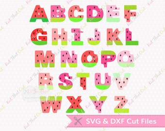 Download Fruit Letters Etsy