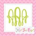 Download EXCLUSIVE Elegant Scroll Monogram SVG & DXF Font Cut Files