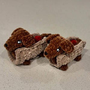 Hotdog Amigurumi Crochet Pattern