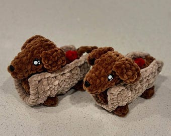 Hotdog-amigurumi-haakpatroon