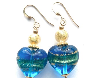 ダイアナ・イングラム ターコイズ ムラーノガラス ミニスフィア