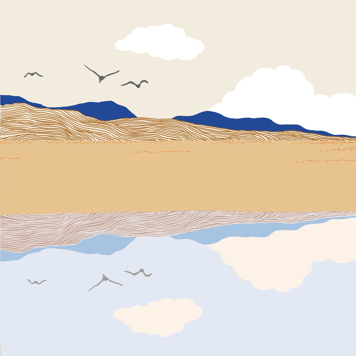 Canvas Wall Art BEACH HOUSE Art Print Cotton Canvas Print Etsy