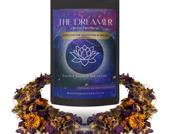 THE DREAMER – Evening Ritual Tea for Dreamwork, Handmade Blend