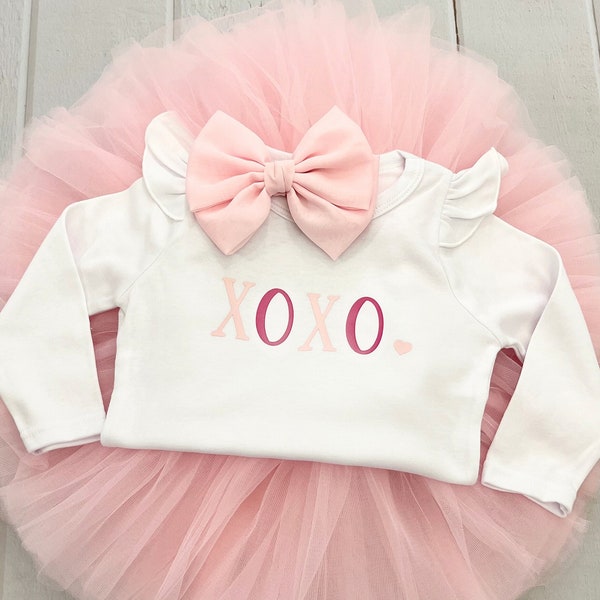 Valentines day outfit toddler girl, Girls Valentines day outfit, Girls Valentines day tutu set