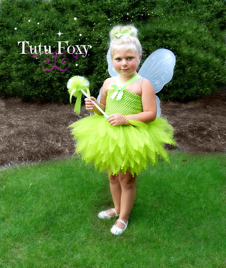 yellow tinkerbell costume