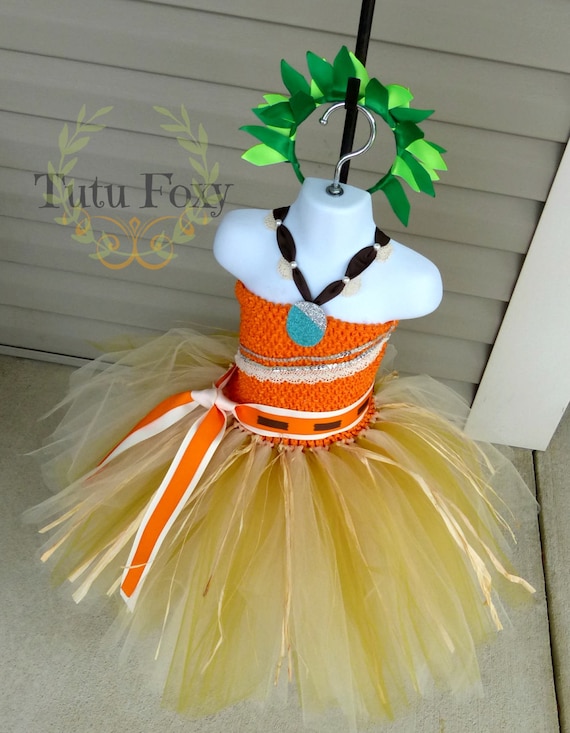 moana tutu dress