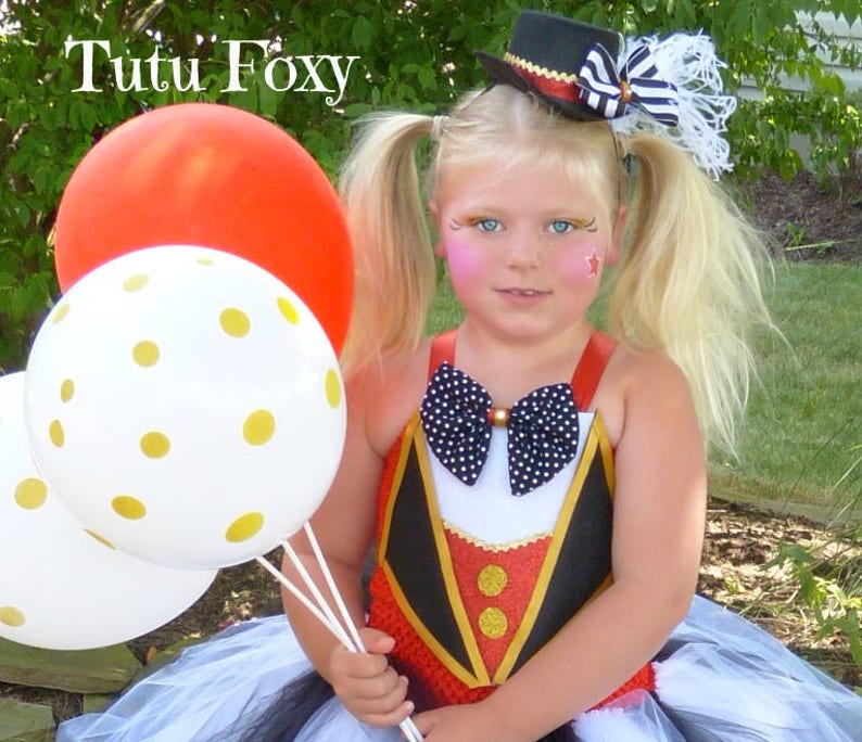 Ringmaster Tutu Dress Carnival Outfit Ringmaster Costume Circus Costume Circus Birthday Outfit Circus tutu dress