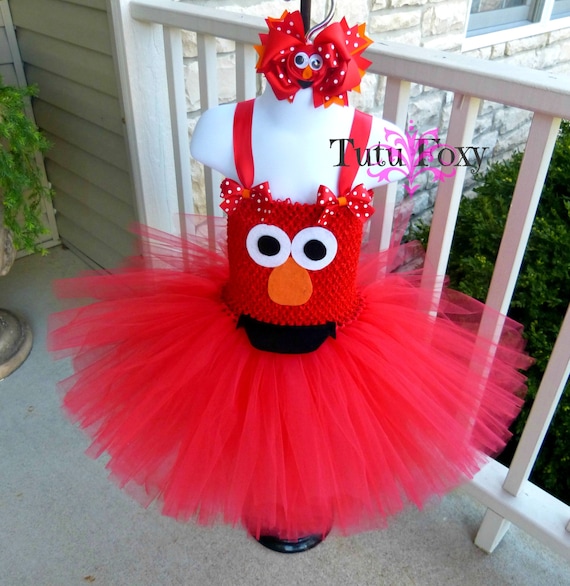 Elmo Tutu Dress Elmo Costume Elmo 