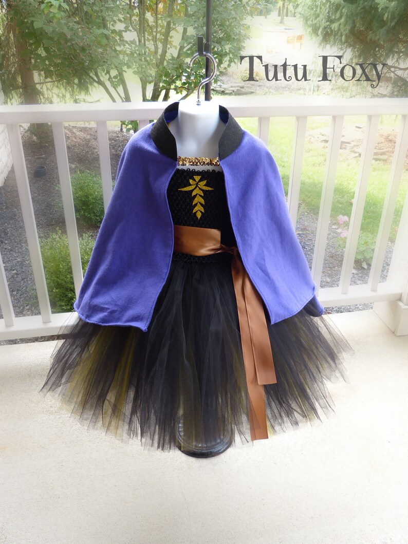 anna frozen tutu dress