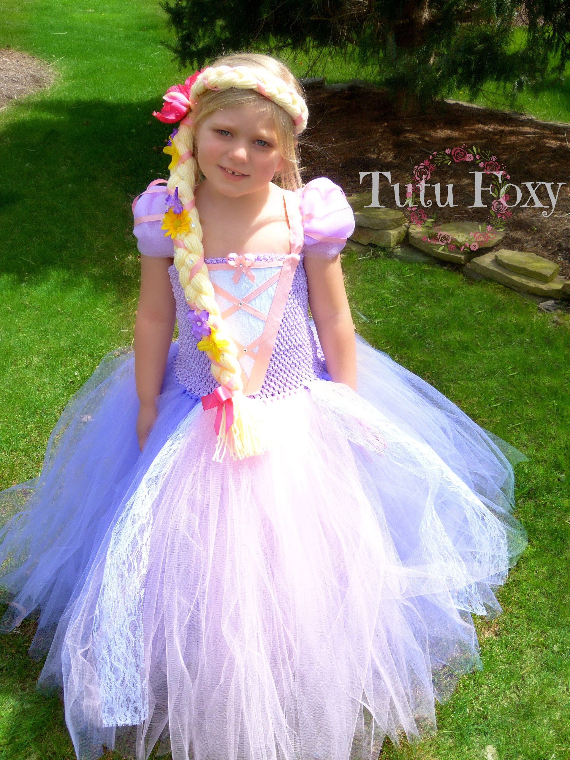 Traje de princesa rapunzel tutu vestido vestido Rapunzel - Etsy México Traje de princesa rapunzel tutu vestido vestido Rapunzel - Etsy México