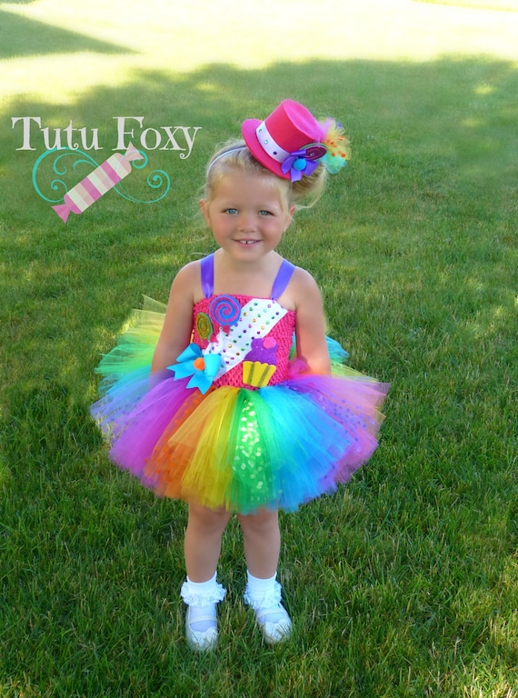 Candy Tutu Dress Candy Costume Candy Birthday Outfit | Etsy