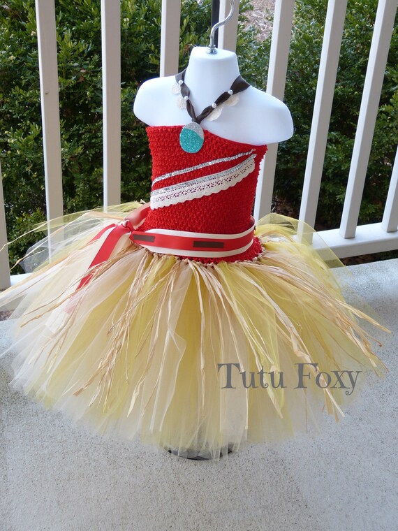 moana tutu dress