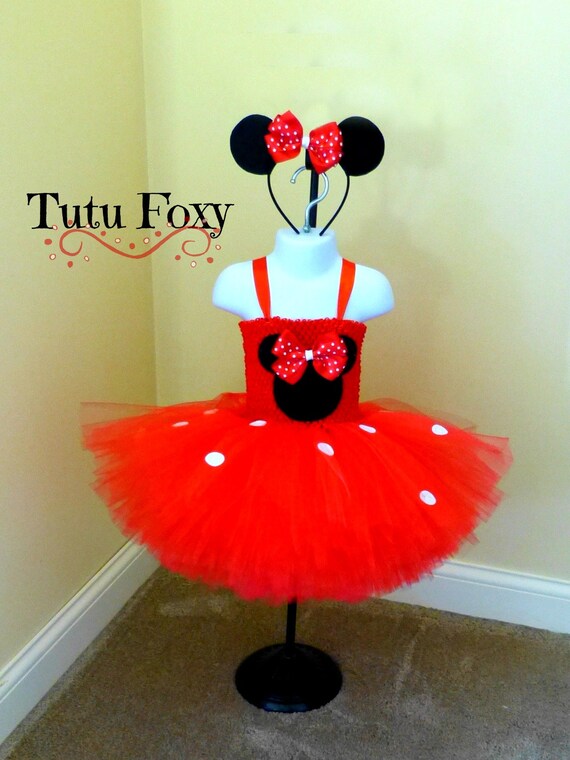 red minnie mouse tutu