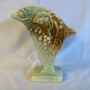 McCoy Pottery Rustic Line Vase