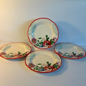 4 Pioneer Woman Country Garden Dinner Plates