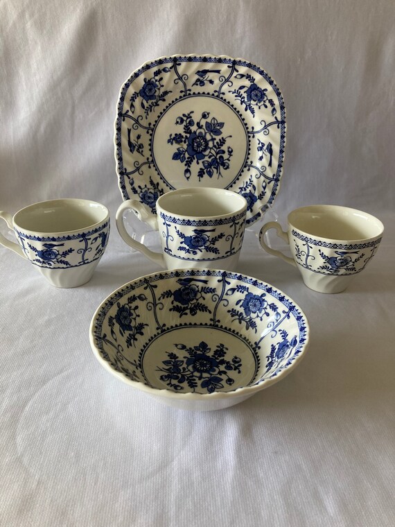 5 Pieces of Johnson Brothers Indies Dinnerware Etsy