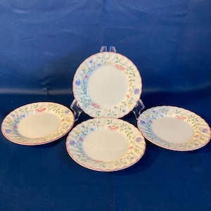 4 Johnson Brothers Summer Chintz Bread Plates