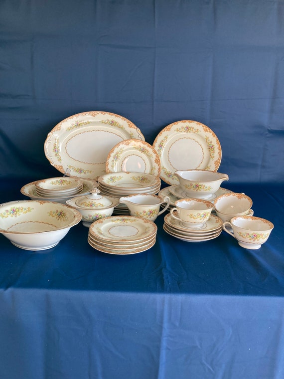 Jyoto China JY07 Made in Occupied Japan Dinnerware Set Etsy