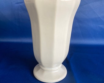 McCoy Glossy White 7 1/4" Vase