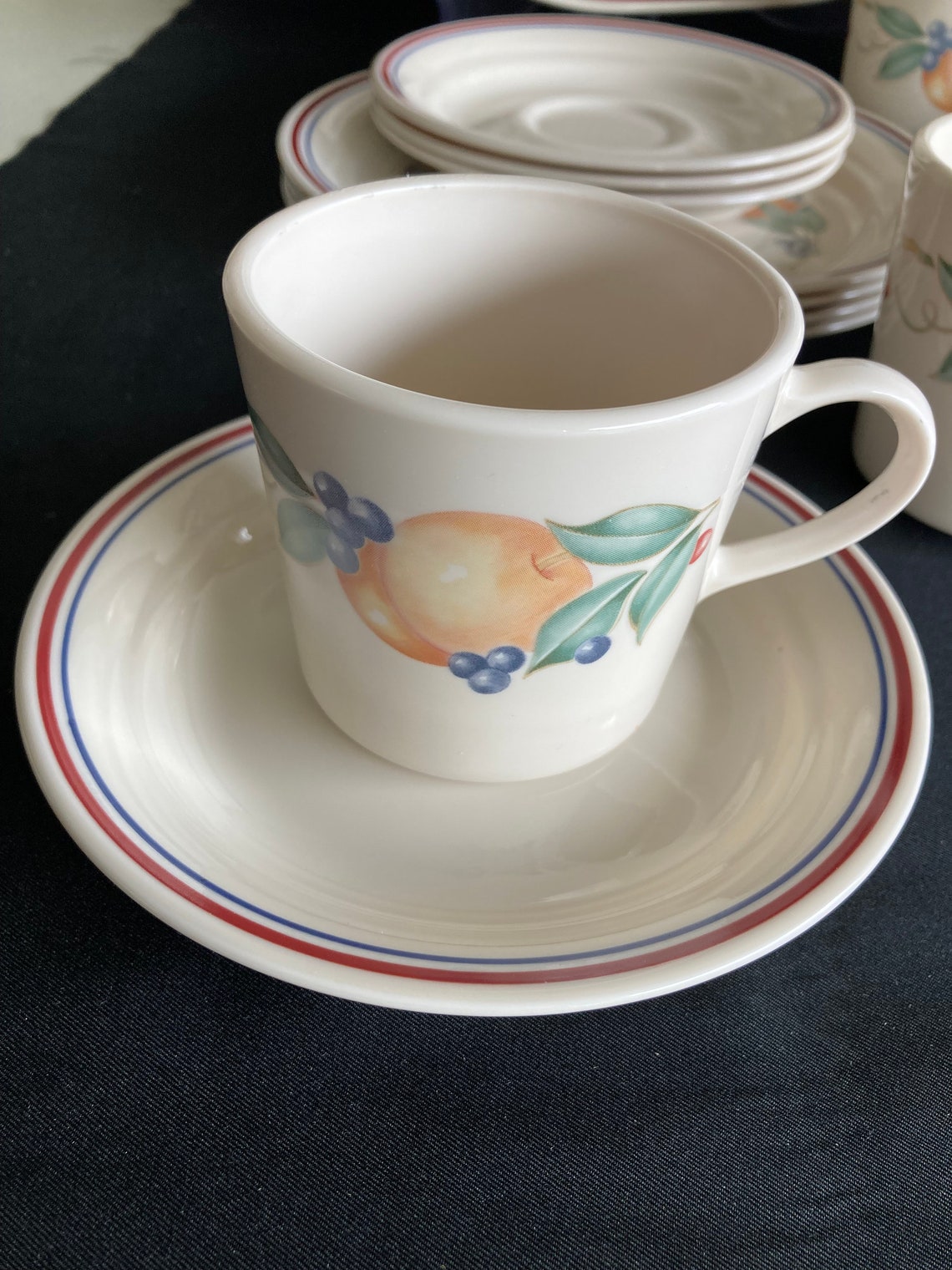 21 Piece Corelle Abundance Dinnerware Set Service for 4 Etsy