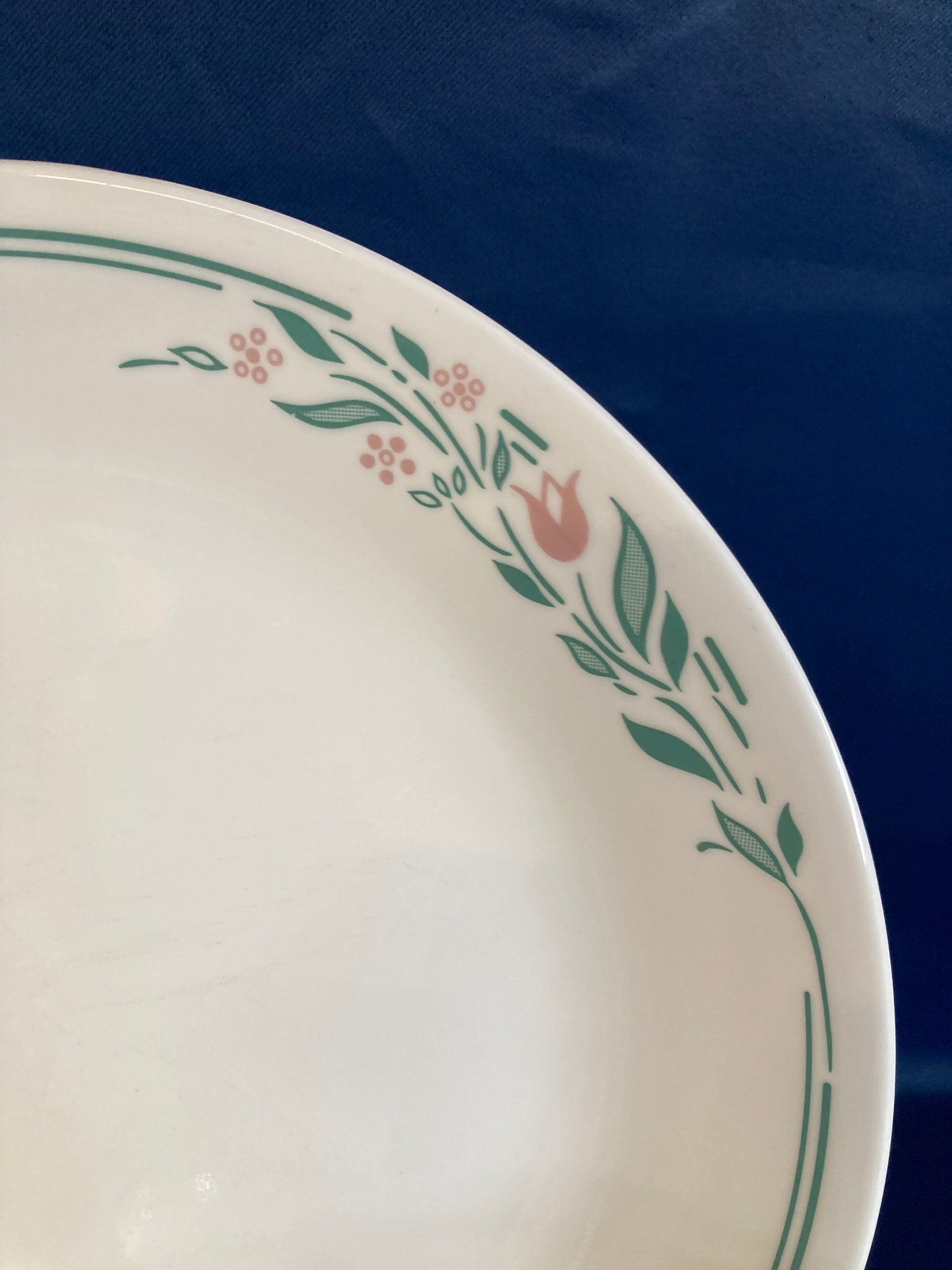 25 Piece Corelle Rosemarie Dinnerware Set Service for 4 Etsy