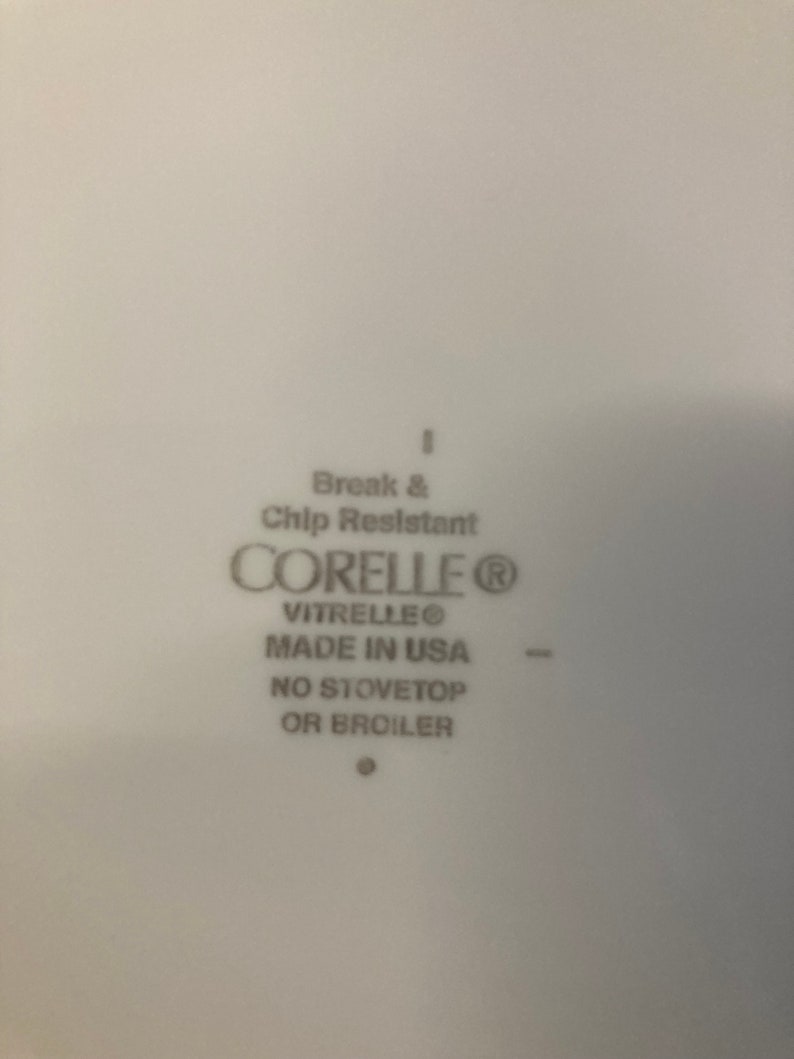 18 Piece Corelle Splendor Dinnerware Set Etsy