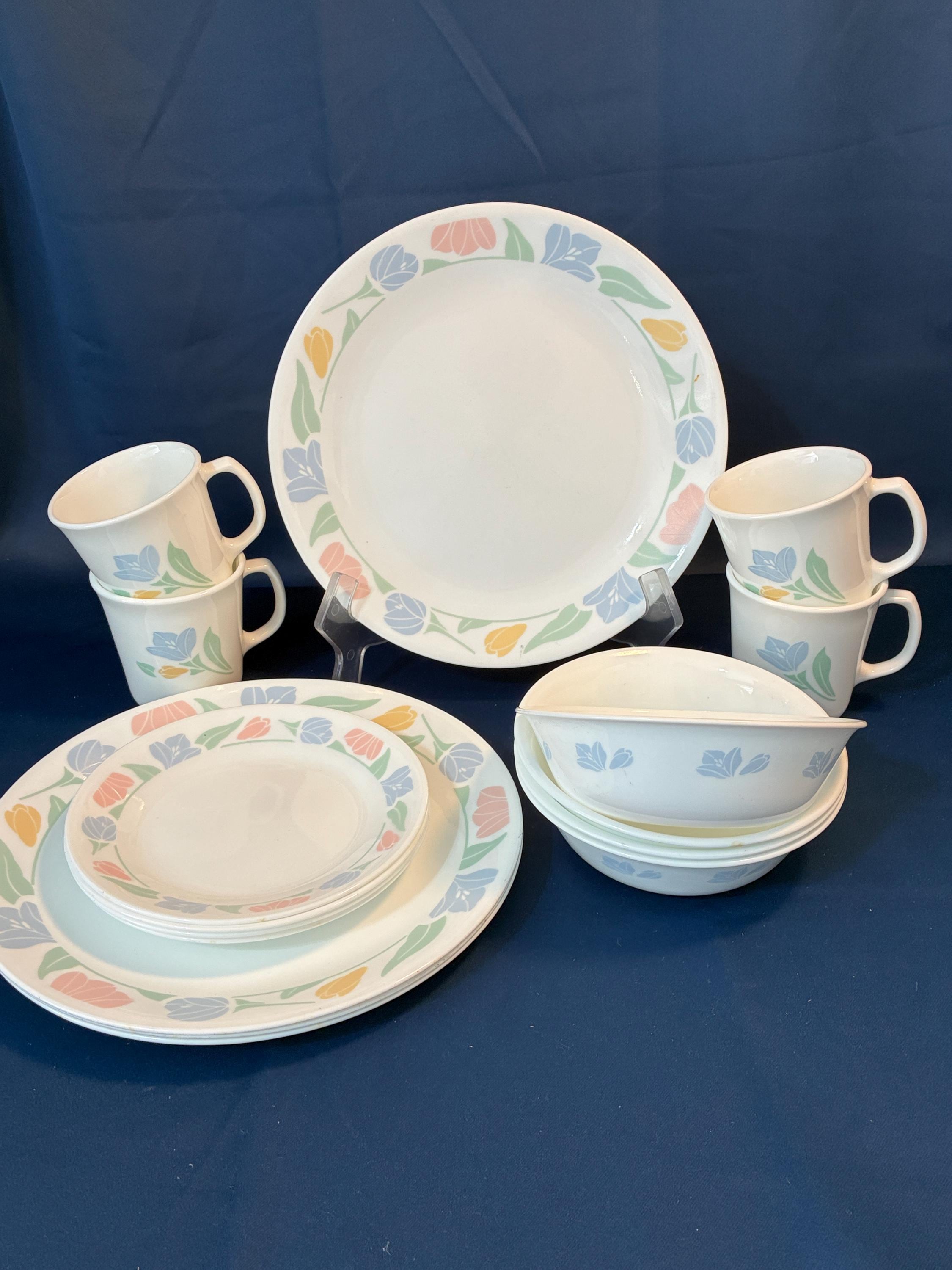Vintage Dinner 4 Piece Dinner Service - Etsy