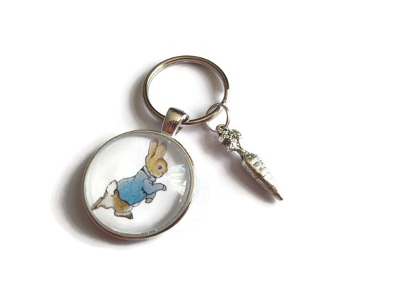 peter rabbit keychain