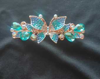 Blue Barrette