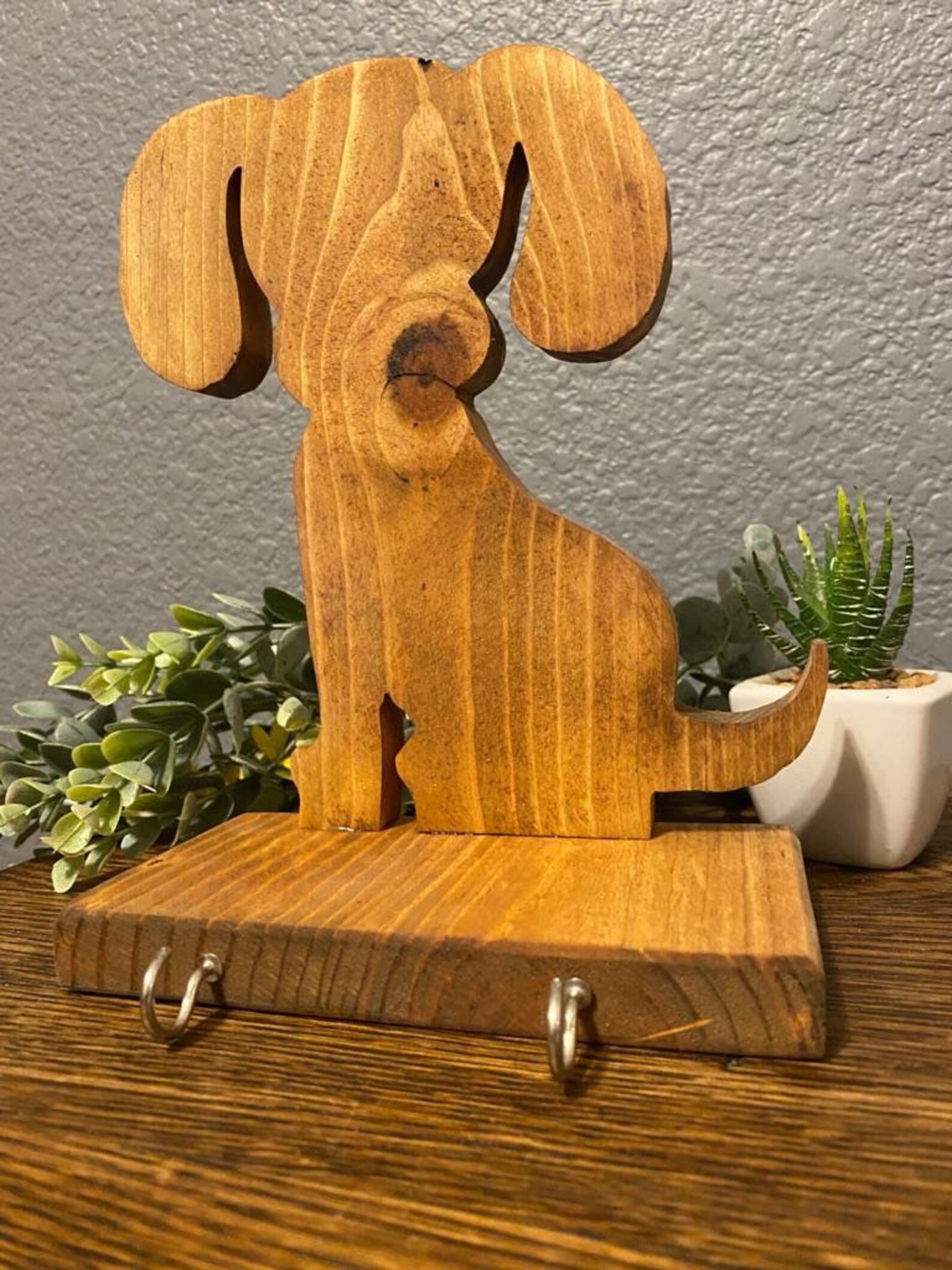 CUTE PUPPY DECOR/ Dog Cutout / Wood Rustic Decor / Weiner Dog Etsy