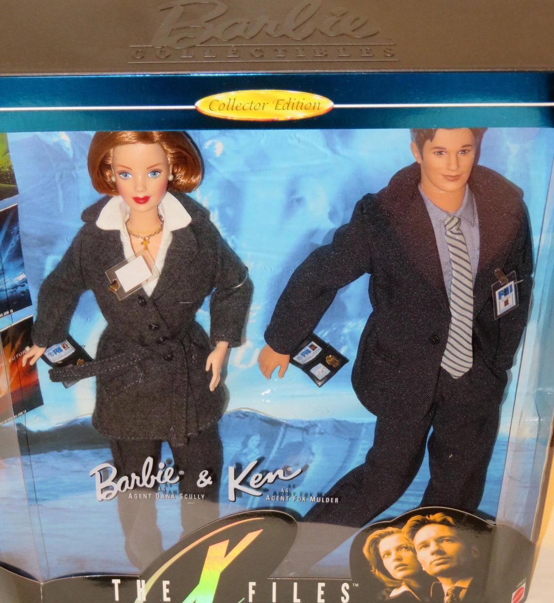 X-Files Gift set 1998 Barbie and Ken Dolls collectors set | Etsy