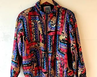 80’s EVR Silk Bomber Jacket