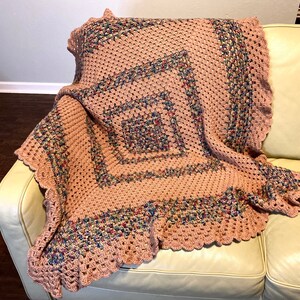 Vintage Crocheted Blanket