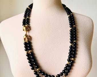 Colar de carneiro com cabeça dupla Kenneth J Lane para Avon