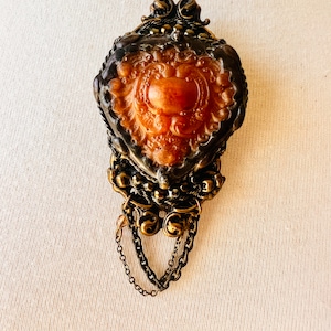 Maya Evangelista Renaissance Style Brooch