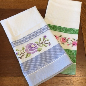 New Embroidered Kitchen Towels