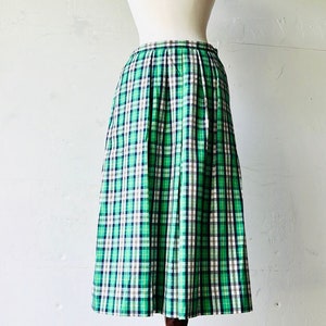 Vintage Preppy Country Sophisticates By Pendleton Plaid Skirt