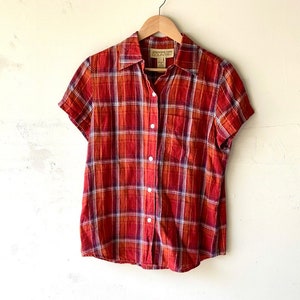 Vintage Jones New York Country Linen Button Down-Sz 6