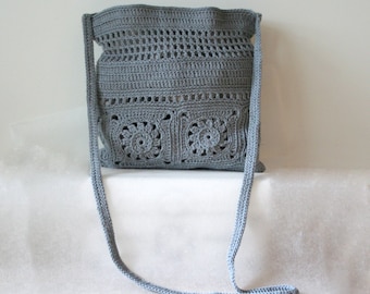 Shoulder bag crochet pattern , Crochet Purse "Vienna"