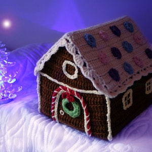 Gingerbread House Crochet Pattern