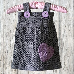 Padrão de crochê para vestido de bebê "Alice"