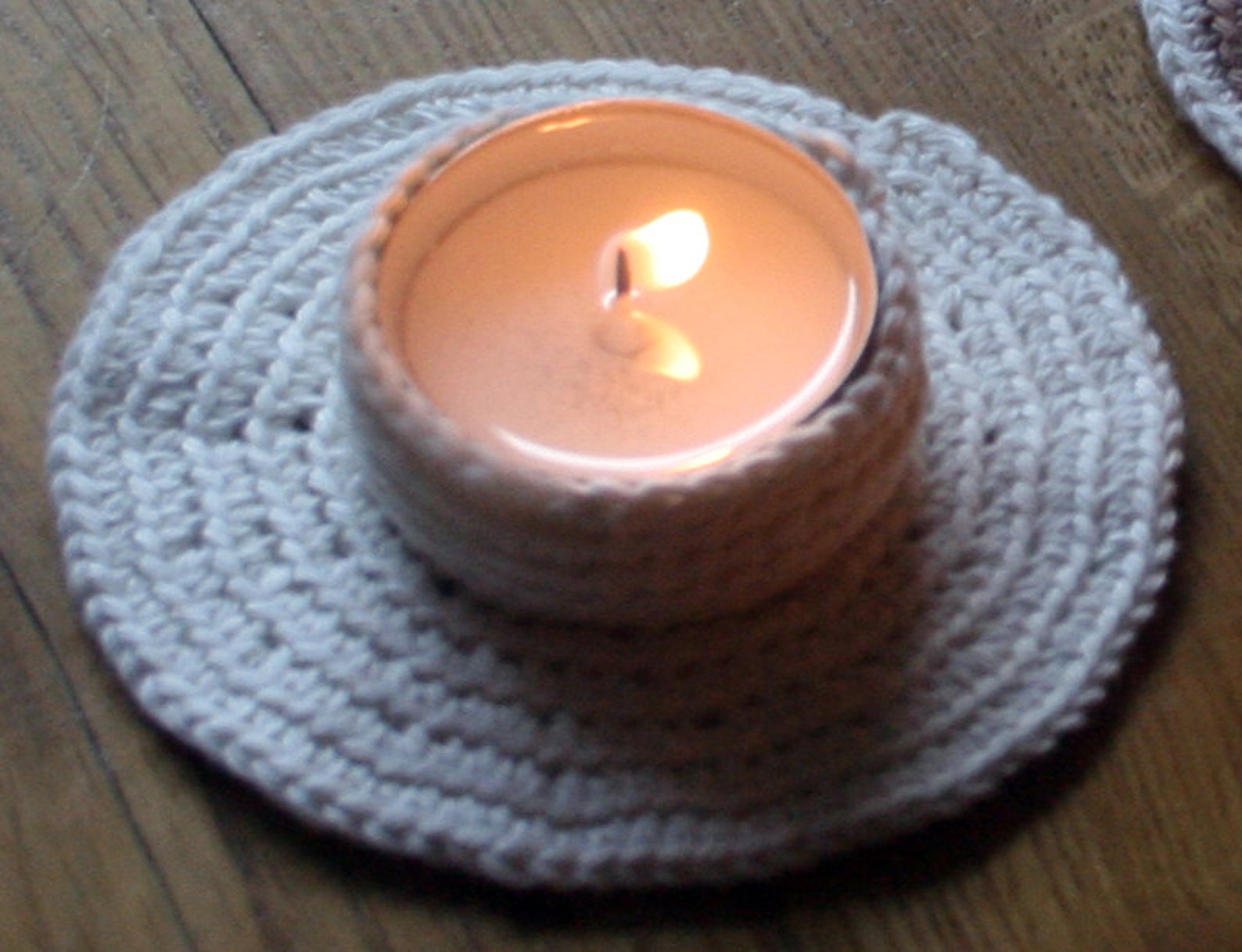 Candle Holder Crochet Pattern Etsy