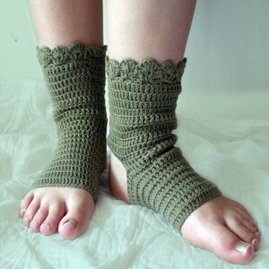 Yoga socks , Ballet socks , Crochet pattern