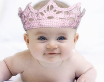 Crown crochet pattern ,  Birthday Crown  "Princess"