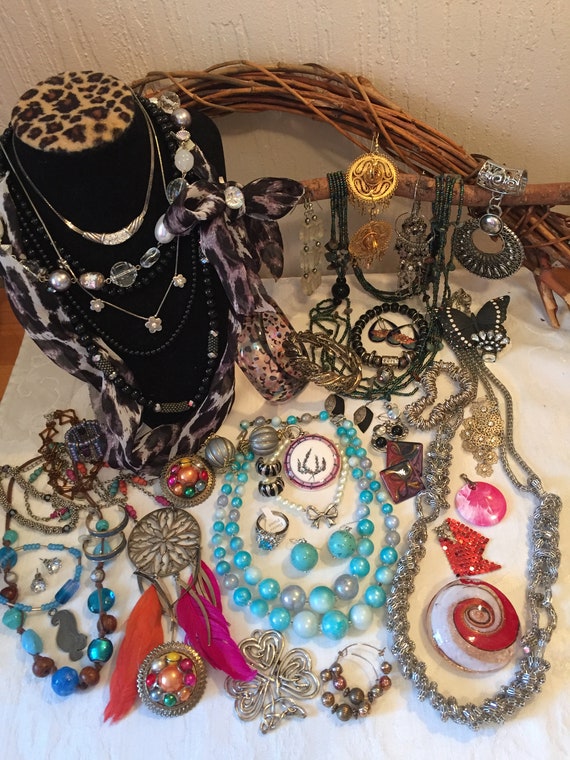 Vintage Jewelry Collection Vintage Destash Jewe